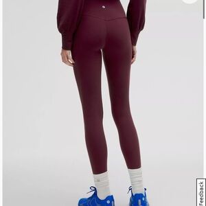 Lululemon Align Garnet Leggings NWT